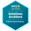 AWS Certified Solutions Architect Professional Badge